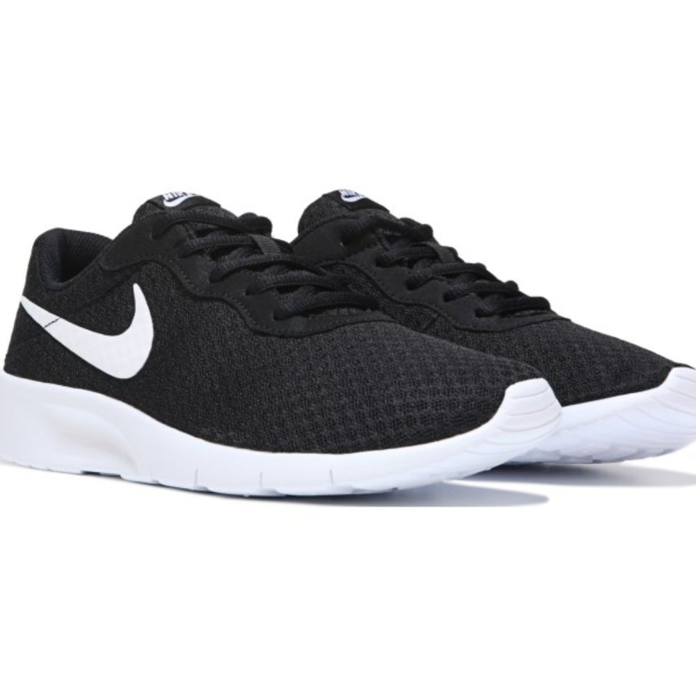 Boys Black & White Tanjun Sneaker Grade School 4.5